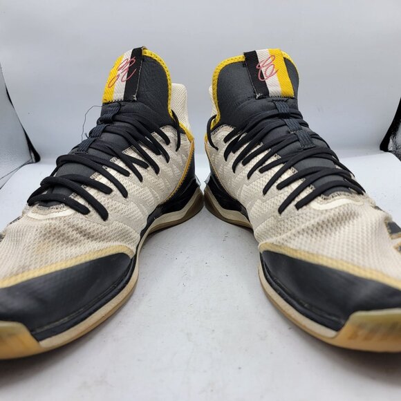 Adidas Icon 4 Roberto Clemente Turf Trainer Mens 11.5 White Yellow Shoes - Picture 3 of 12